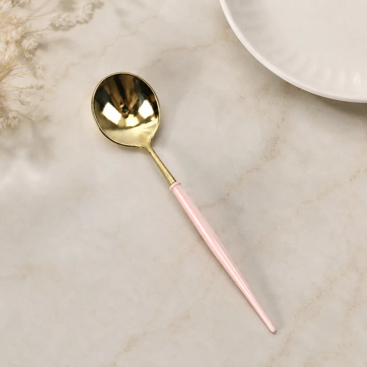 Cuillère Rose Or Belle