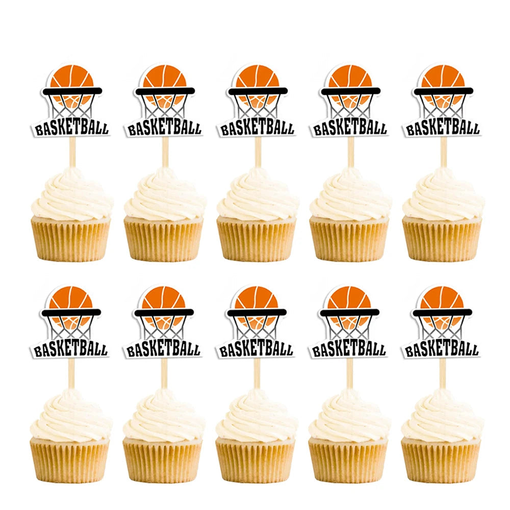 Cupcake Topper Basketball