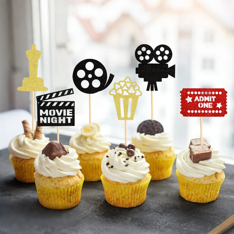 Cupcake Topper Cinéma
