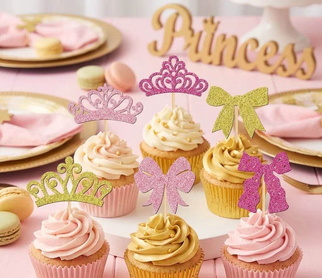 Cupcake Topper Princesse Léger