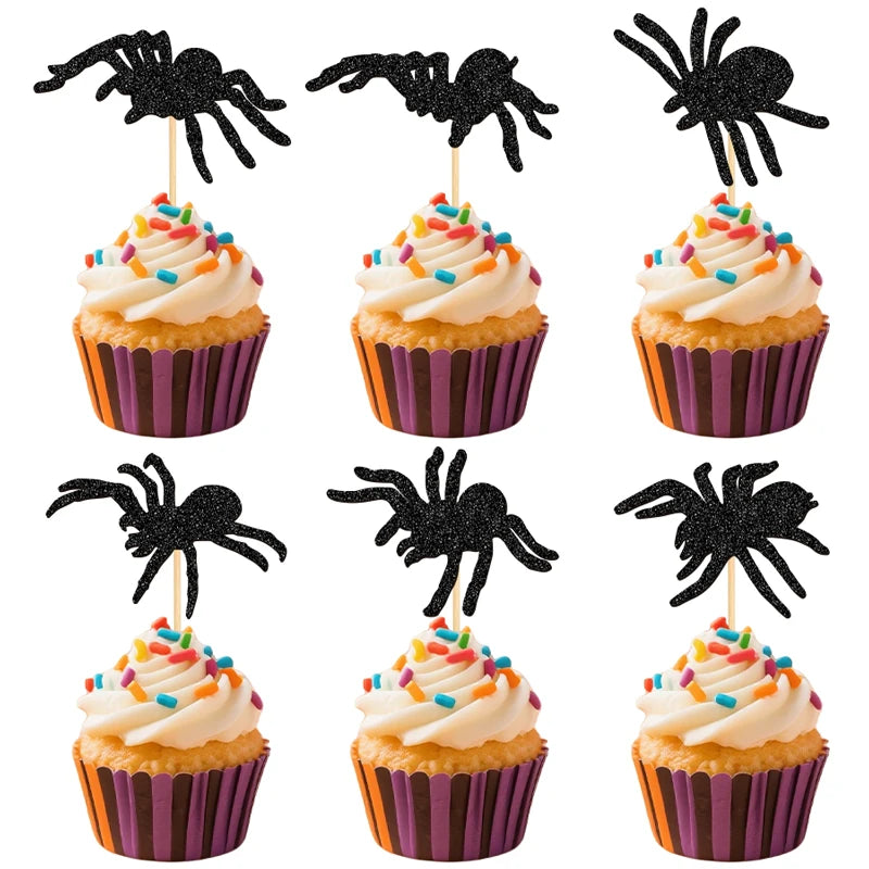 Cupcake Toppers Araignée original