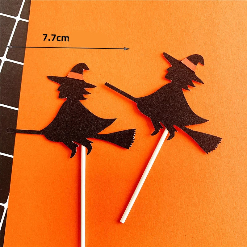 Cupcake Toppers Sorcière décoratif