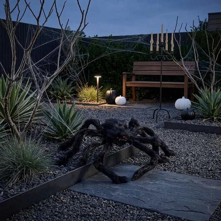 Déco Fausse Araignée Halloween Effrayant