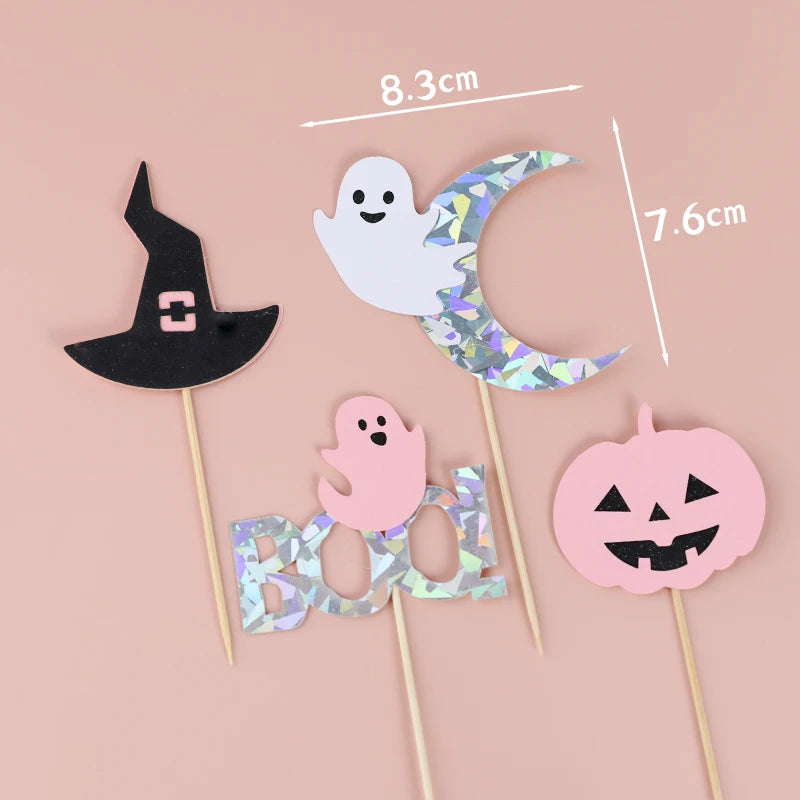 Déco Gâteau Halloween Girly Chic