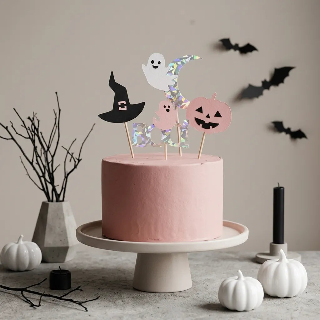 Déco Gâteau Halloween Girly Unique