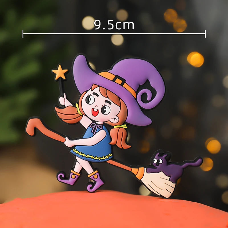 Déco Gâteau Petite Sorcière Chic