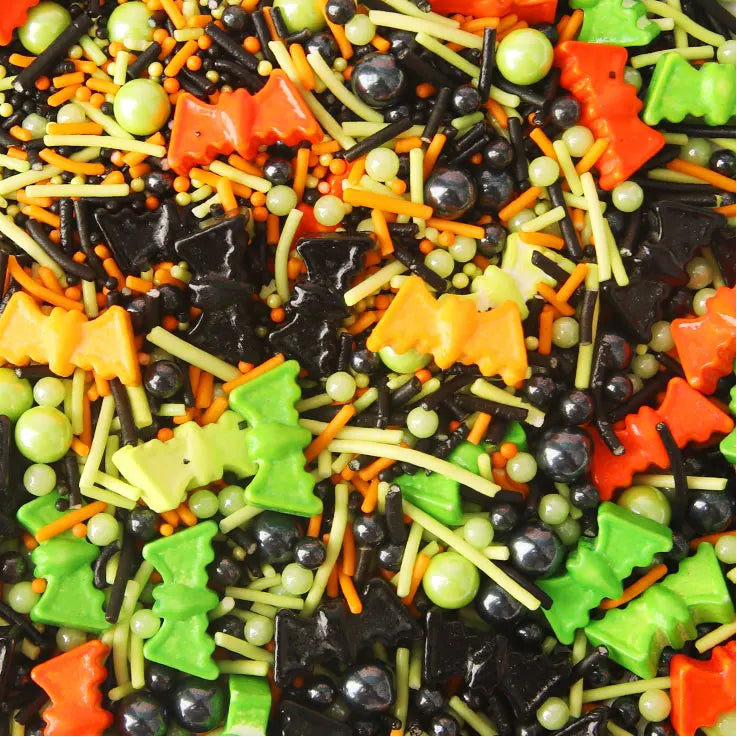 Déco Gâteau Sucre Chauve-Souris Multicolore Chic