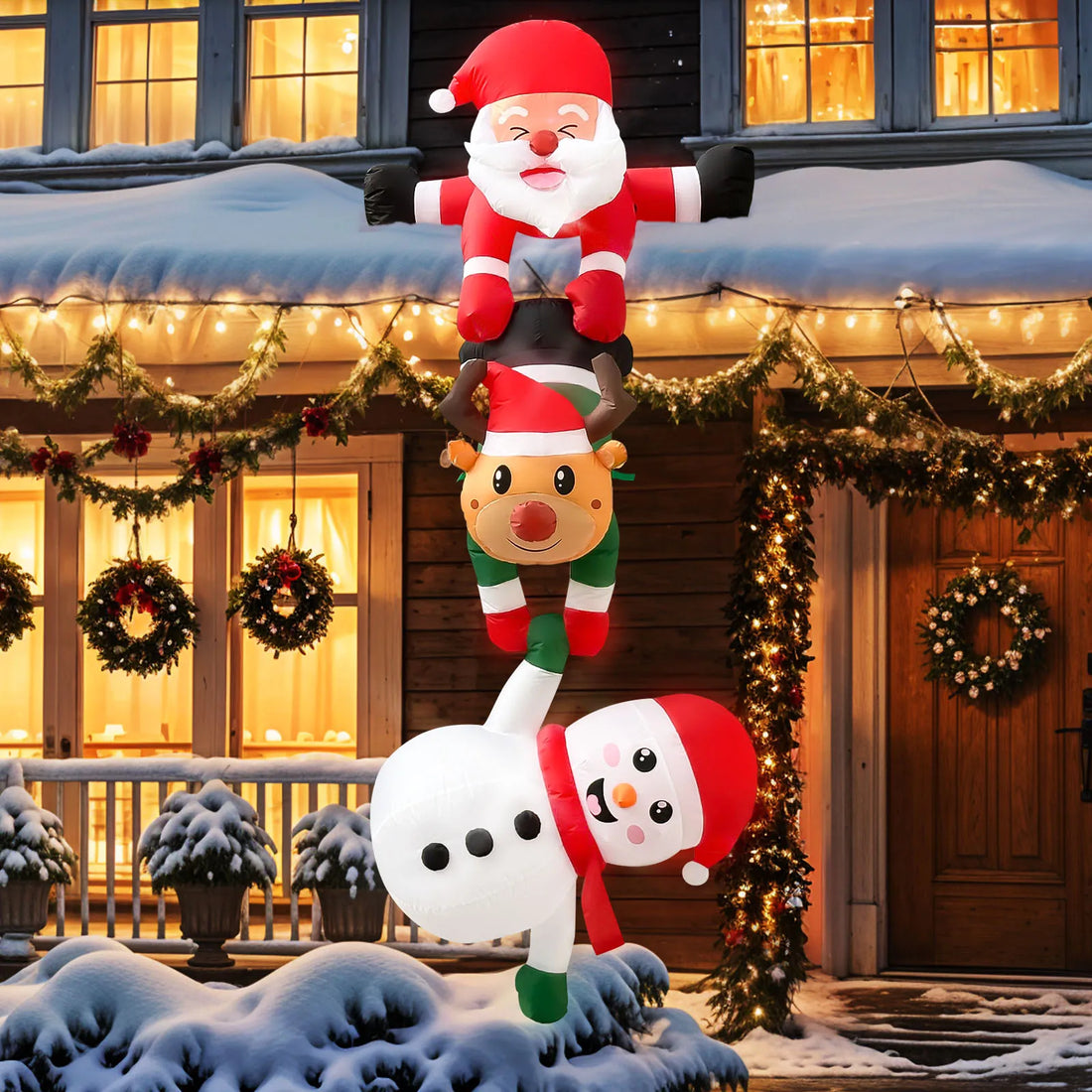 Déco Gonflable Noël Humoristique