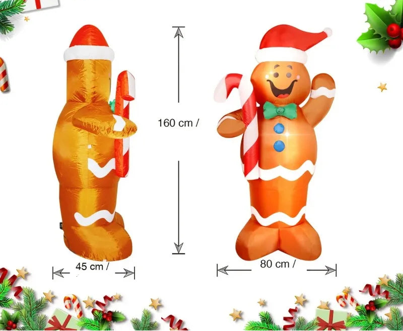 Déco Noël XXL Gonflable stylé