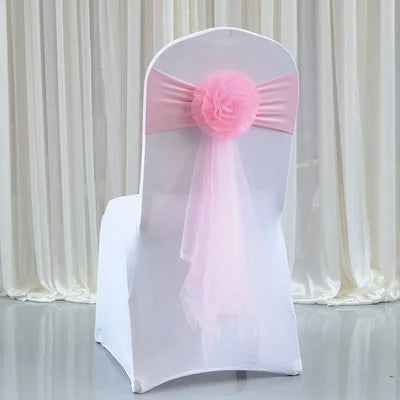 Déco de Chaise mariage Florale Unique