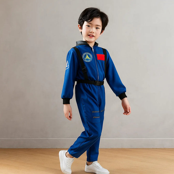 Déguisement Astronaute Bleu