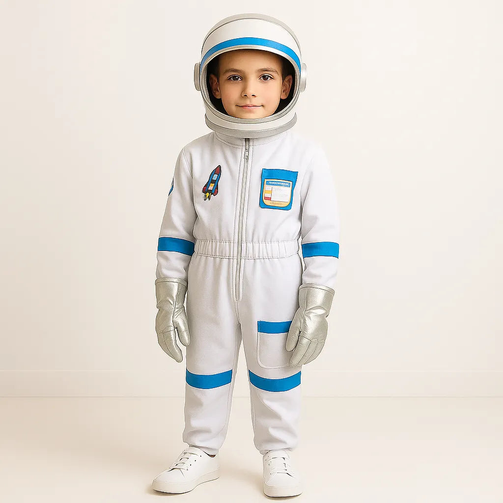 Déguisement Astronaute Garçon Blanc