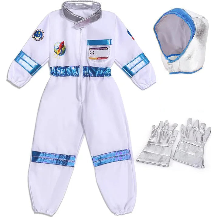 Déguisement Astronaute Garçon Blanc Unique