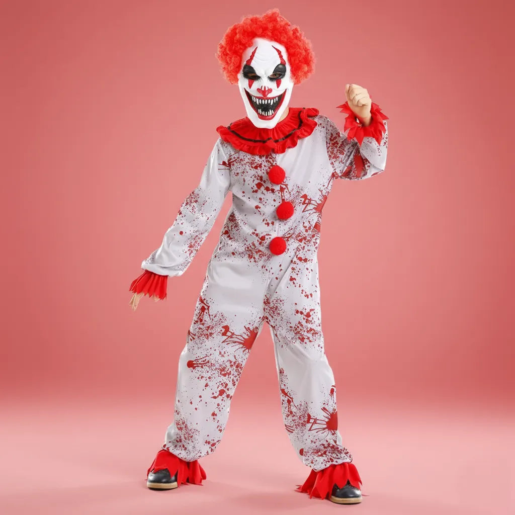 Déguisement Clown Effrayant Enfant