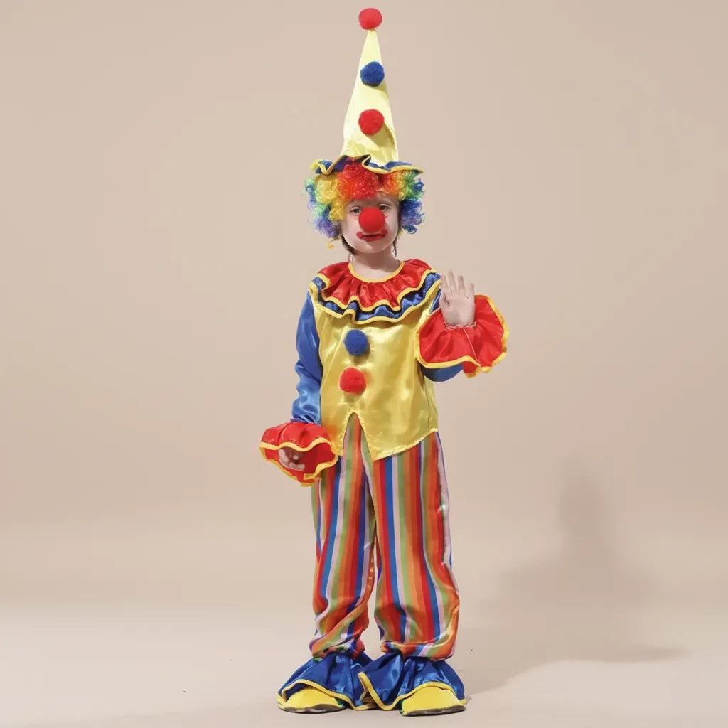 Déguisement Clown Enfant à Chapeau