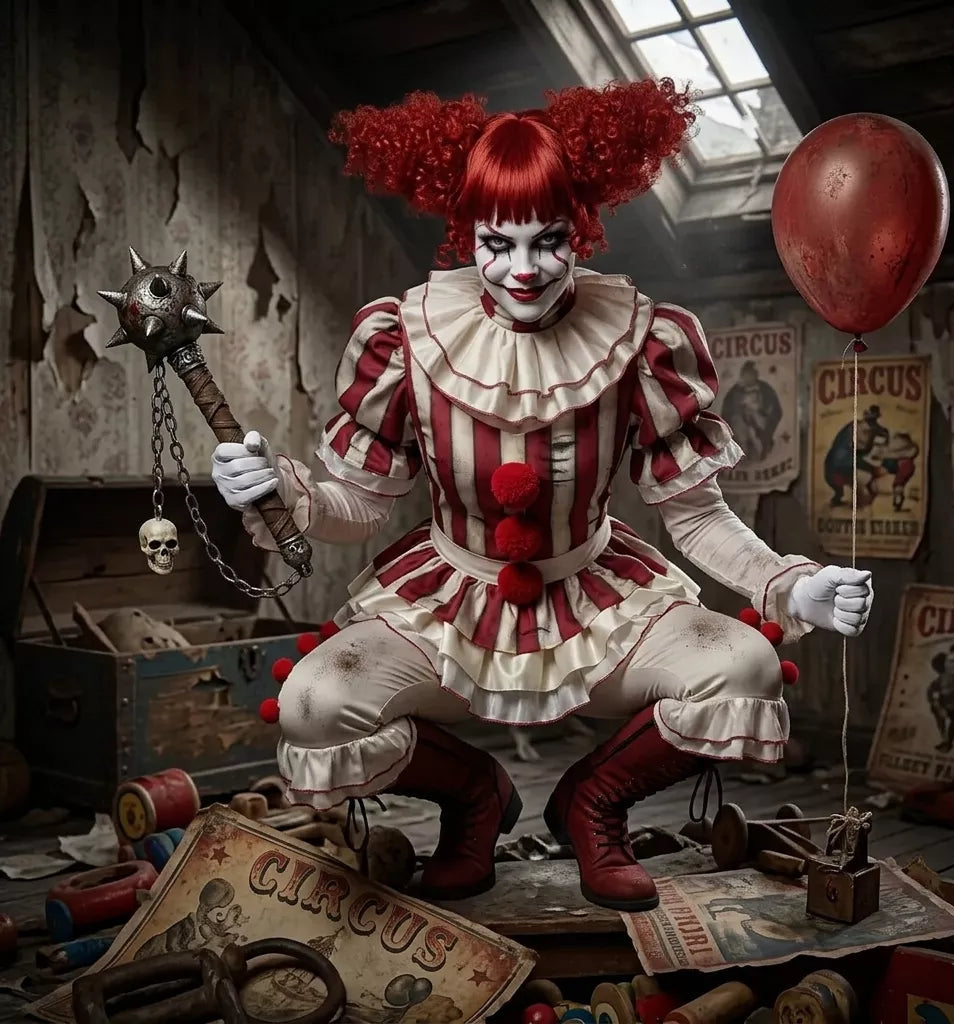Déguisement Clown Femme Vintage Confortable Original