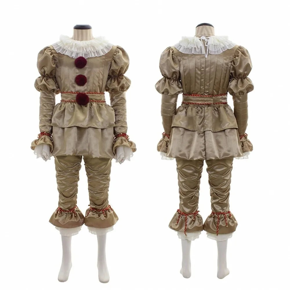 Déguisement Clown Vintage Beige