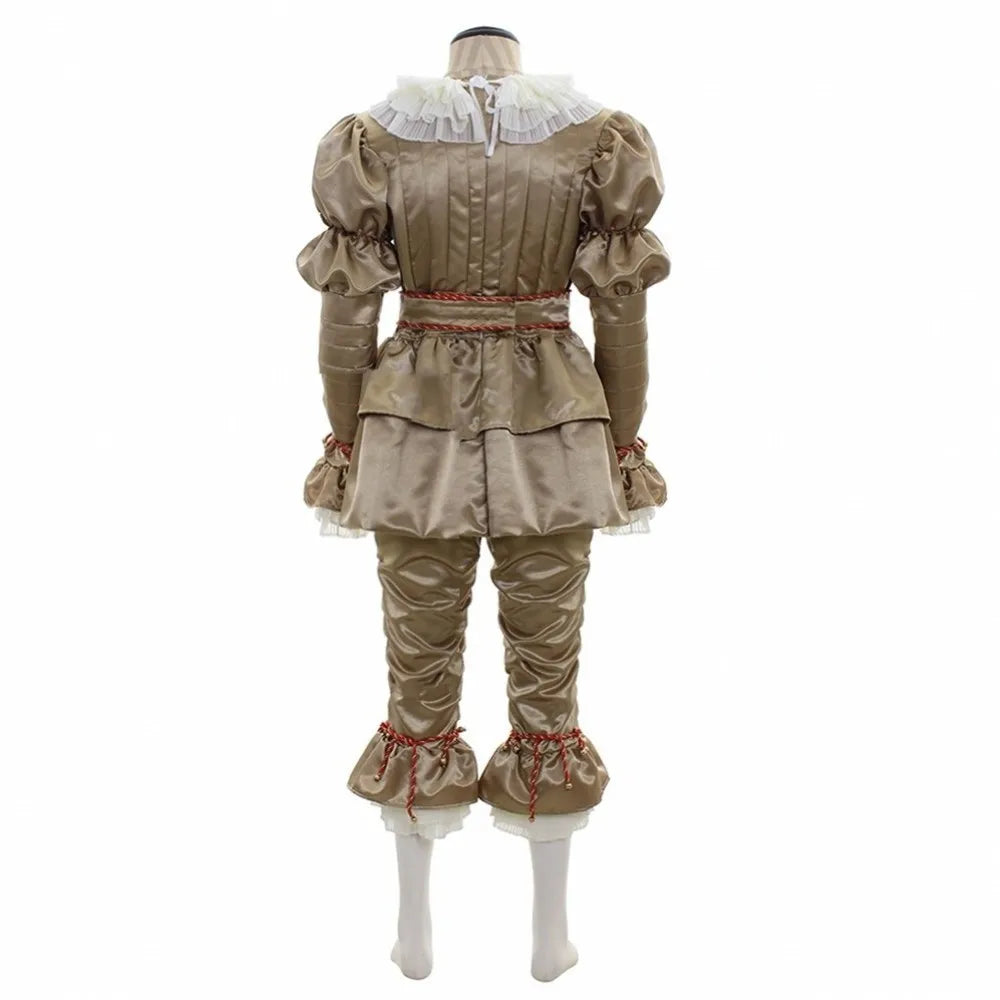 Déguisement Clown Vintage Beige qualité