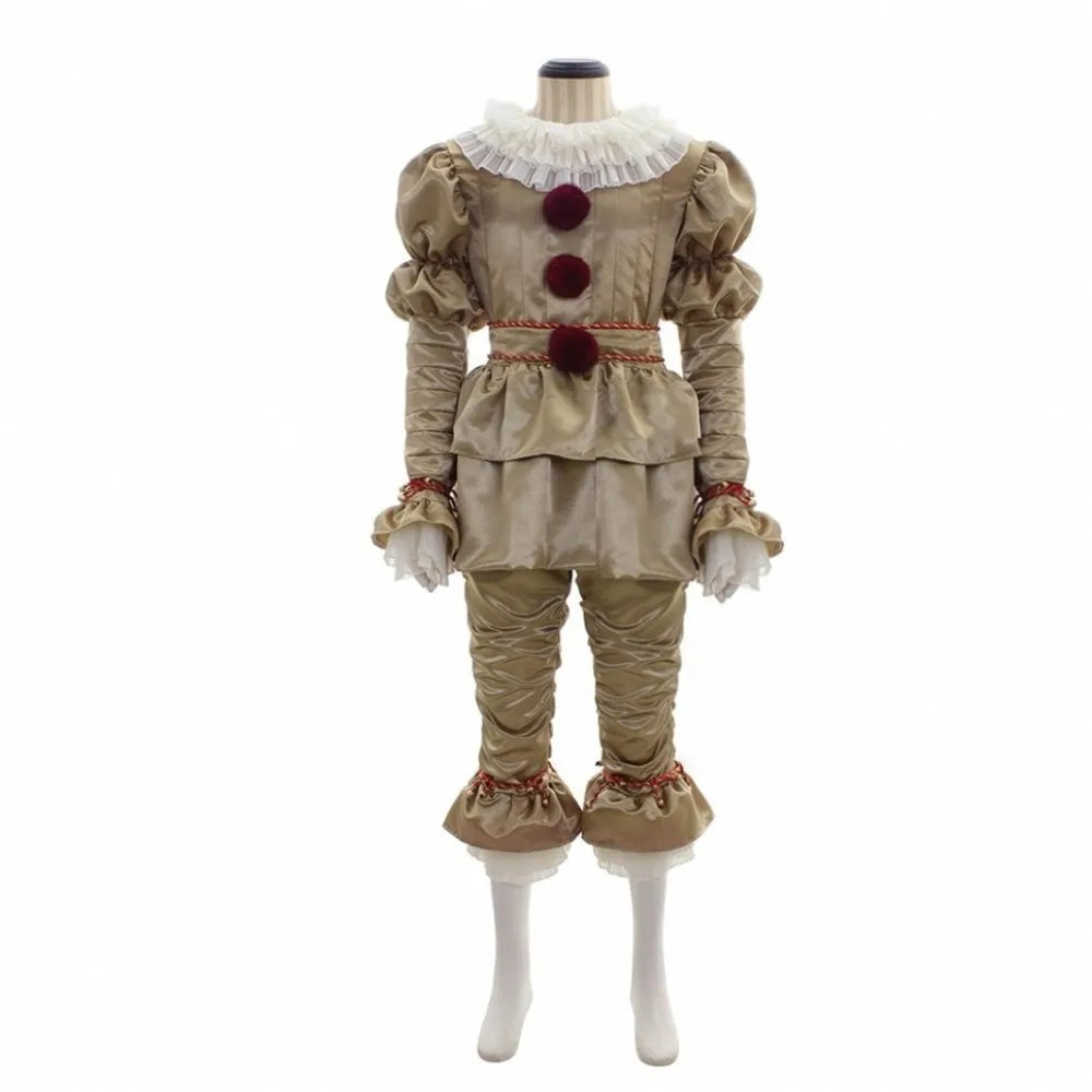 Déguisement Clown Vintage Beige stylé