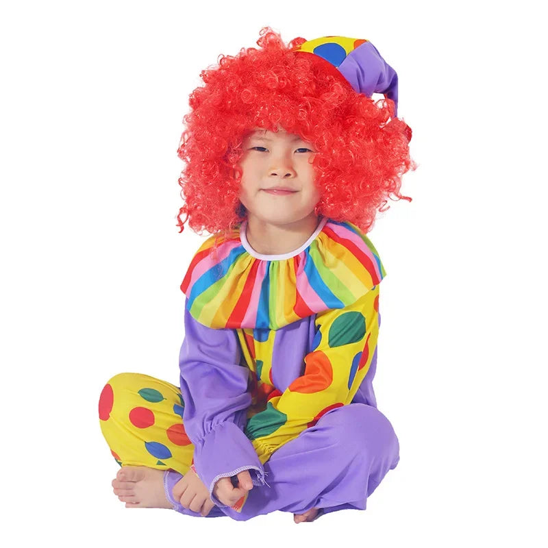Déguisement Clown Violet Stylé