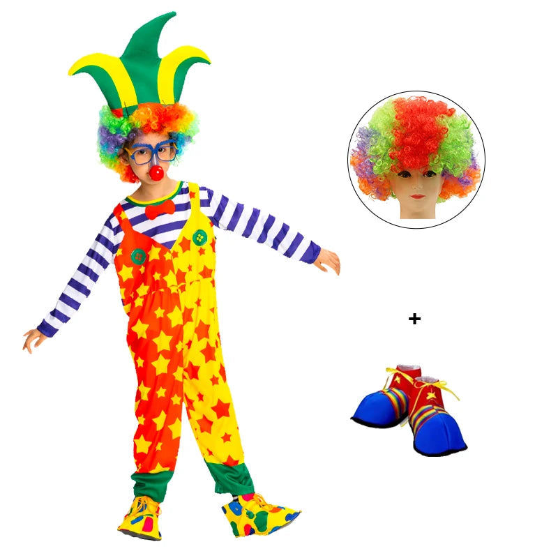 Déguisement Clown Étoilé Confortable 