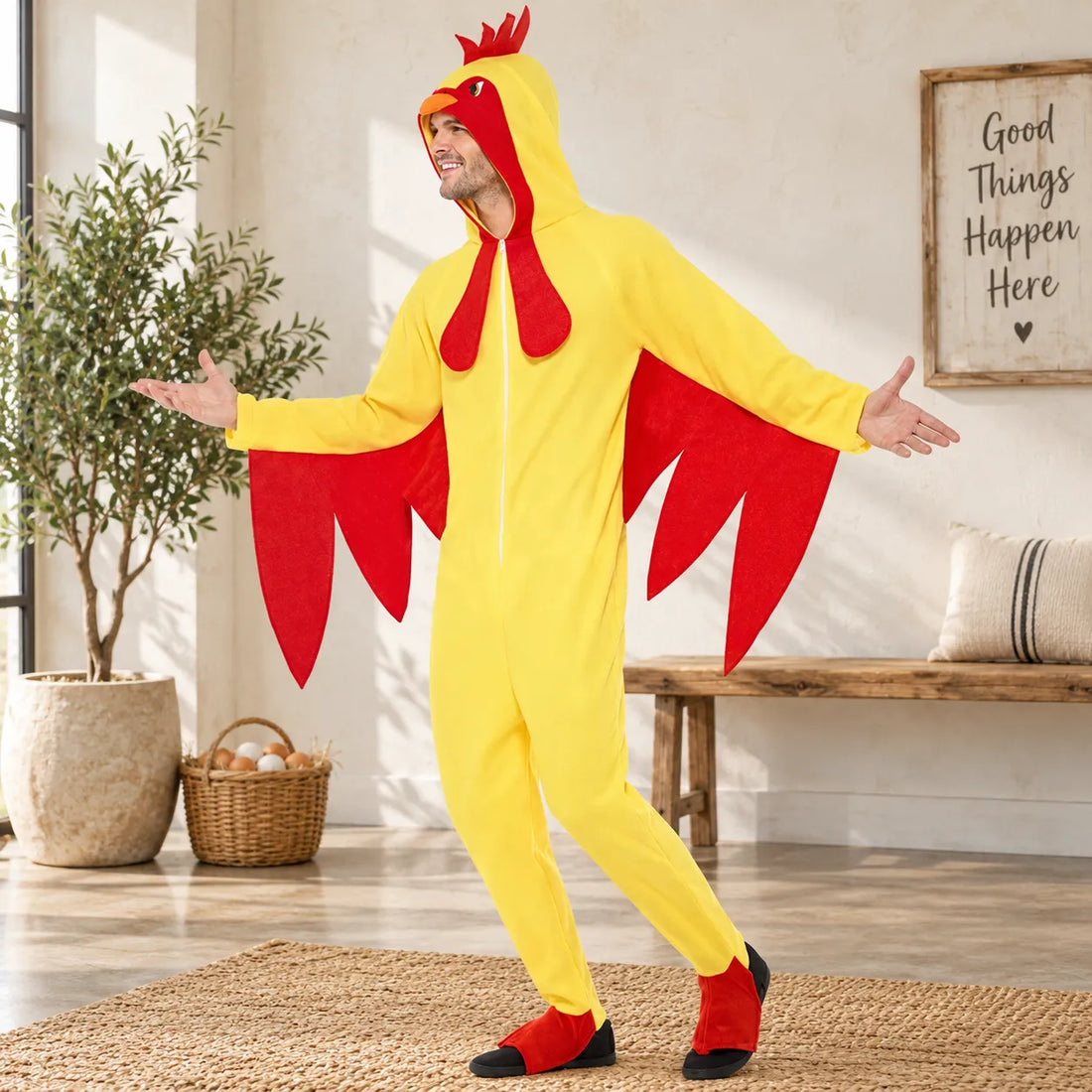 Déguisement Coq Adulte Original