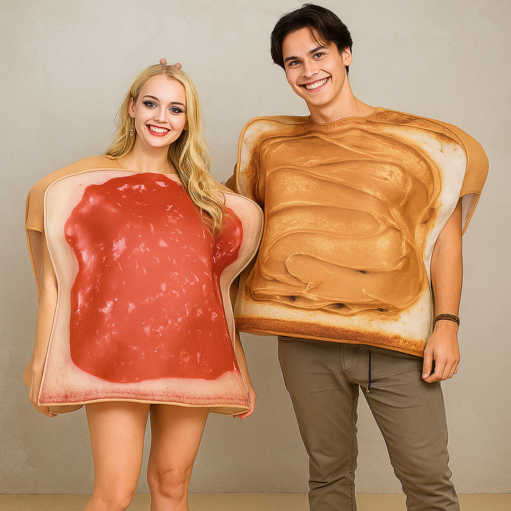 Déguisement Couple Toast style