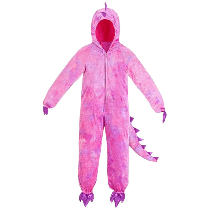 Déguisement Dinosaure Enfant Violet stylé