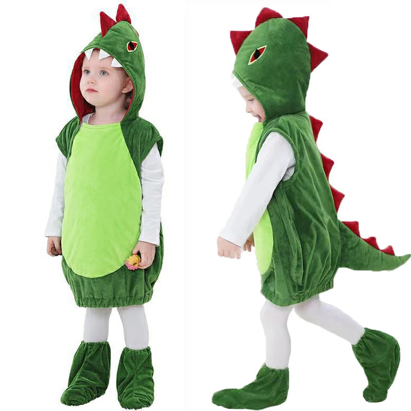 Déguisement Dinosaure Vert Enfant Original