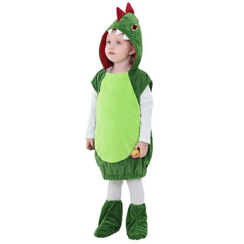 Déguisement Dinosaure Vert Enfant doux