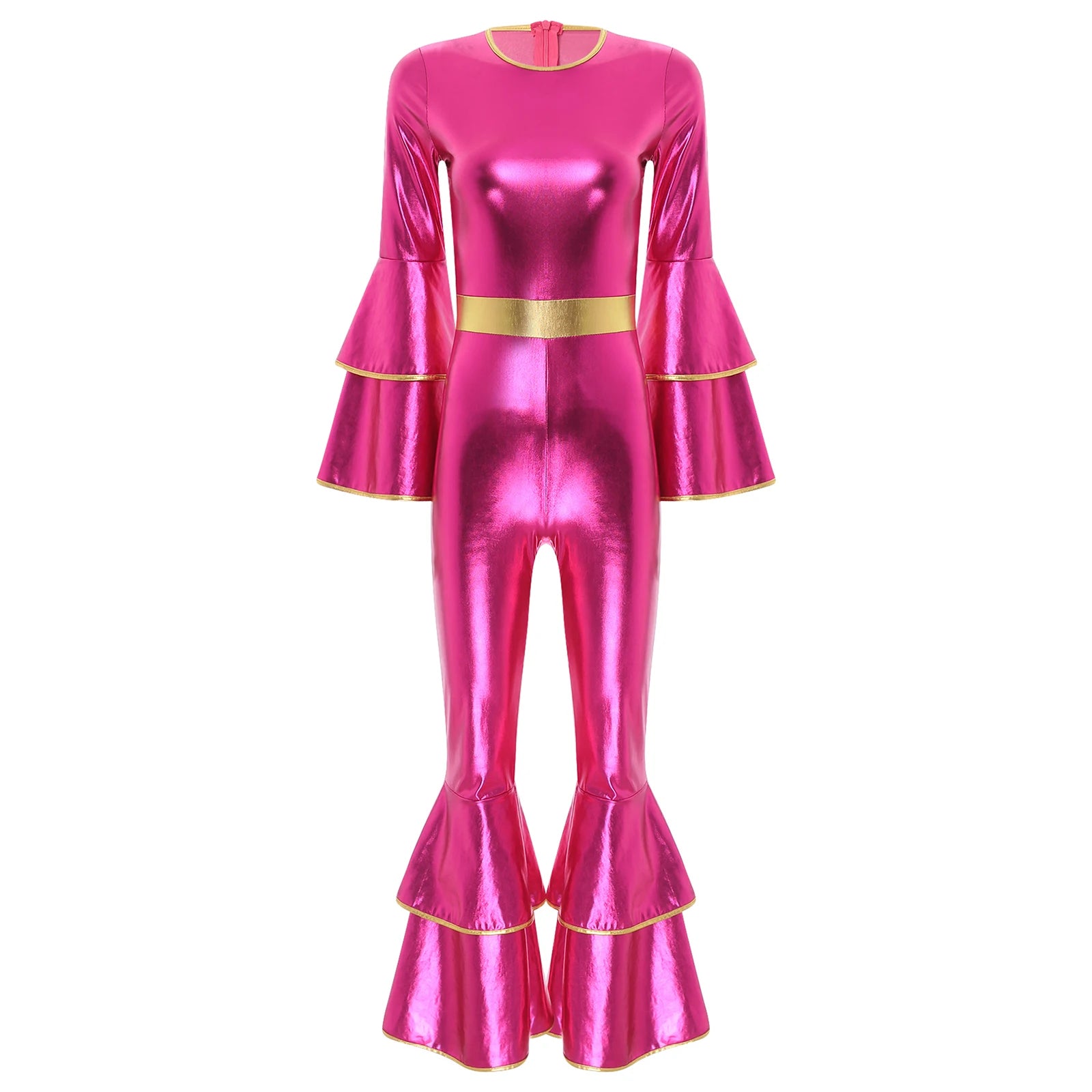 Déguisement Disco Femme Rose Fun