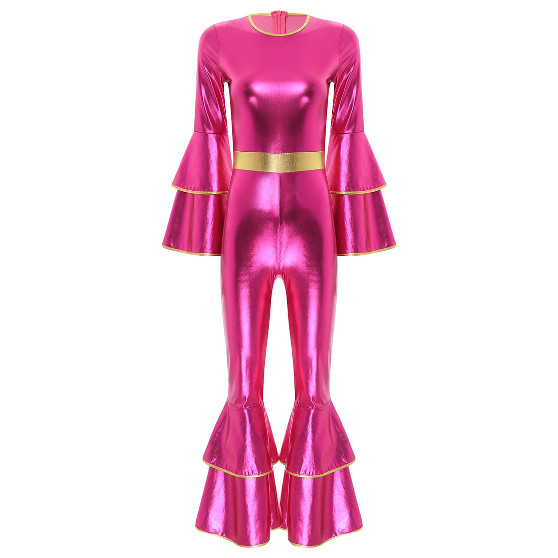 Déguisement Disco Femme Rose Fun