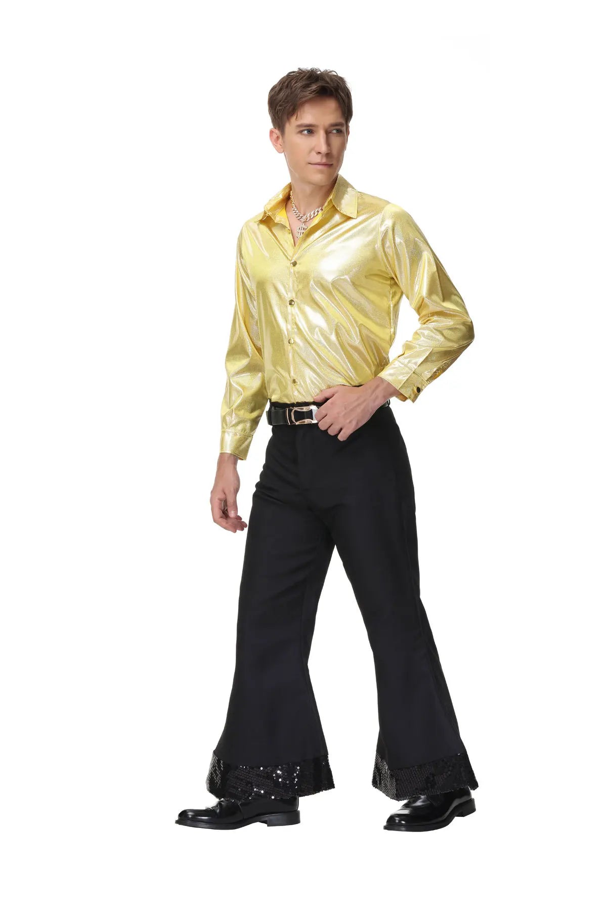 Déguisement Disco Funk Noir