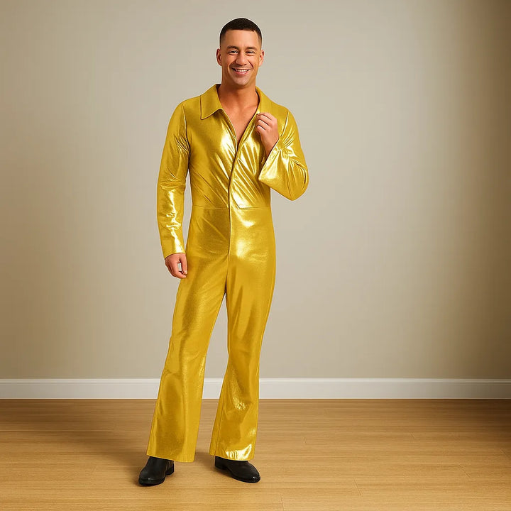 Déguisement Disco Or