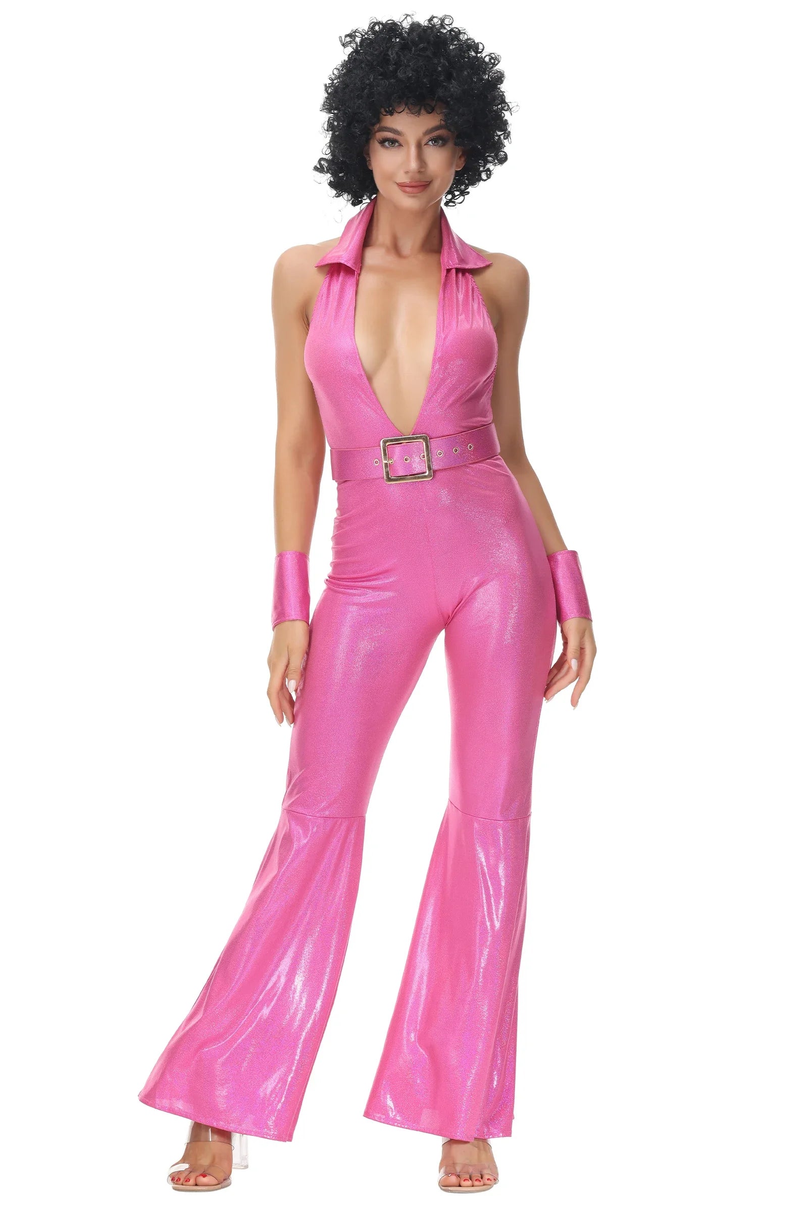 Déguisement Disco Rose Design