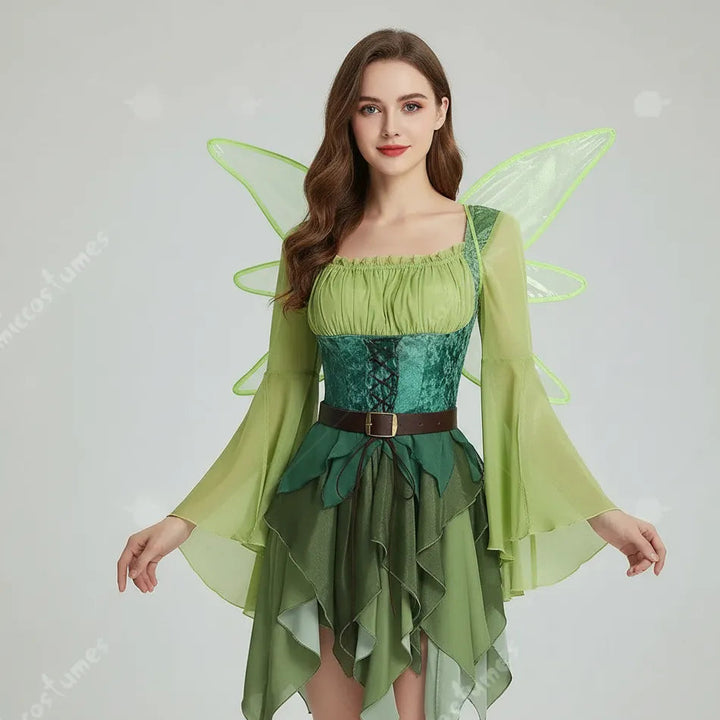 Ailes De Fée Adulte Scintillantes - Déguisement Winx Fairy Wings + Baguette, Halloween, Carnaval, Anniversaire