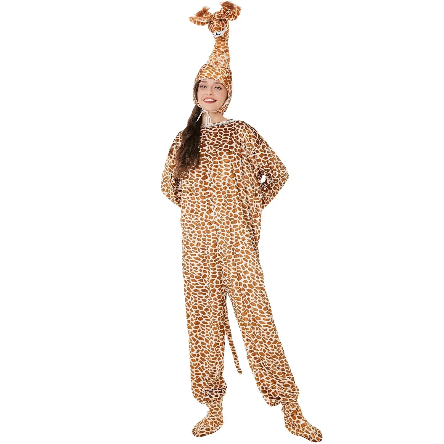 Déguisement Girafe Adulte Amusante