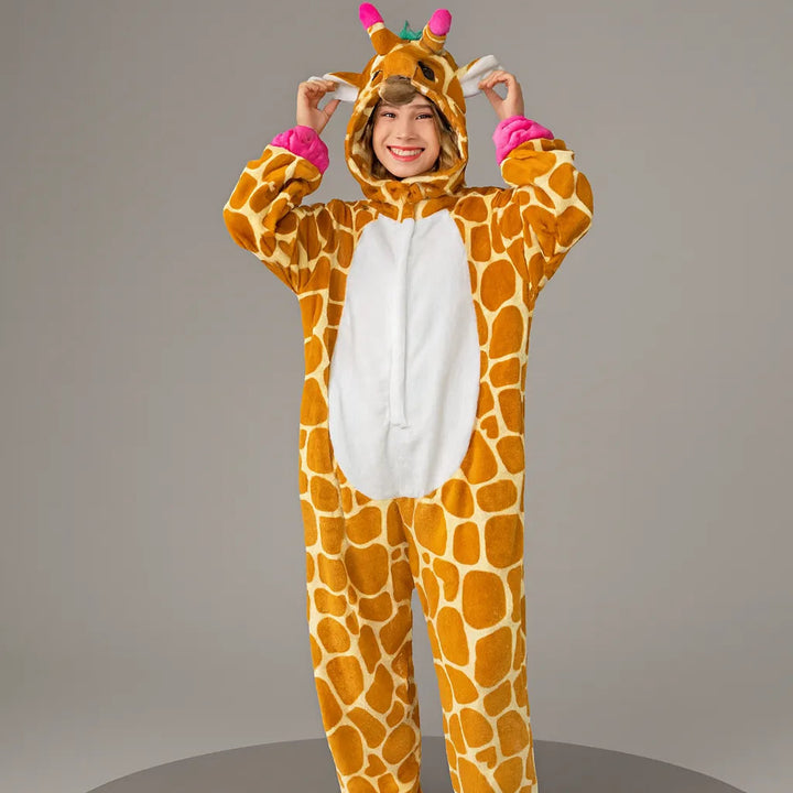 Déguisement Girafe Doux Adulte