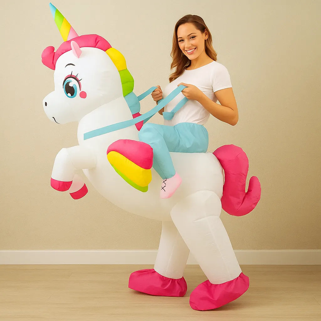 Déguisement Gonflable Licorne Femme