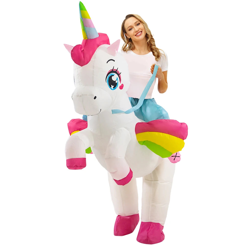Déguisement Gonflable Licorne Femme Original