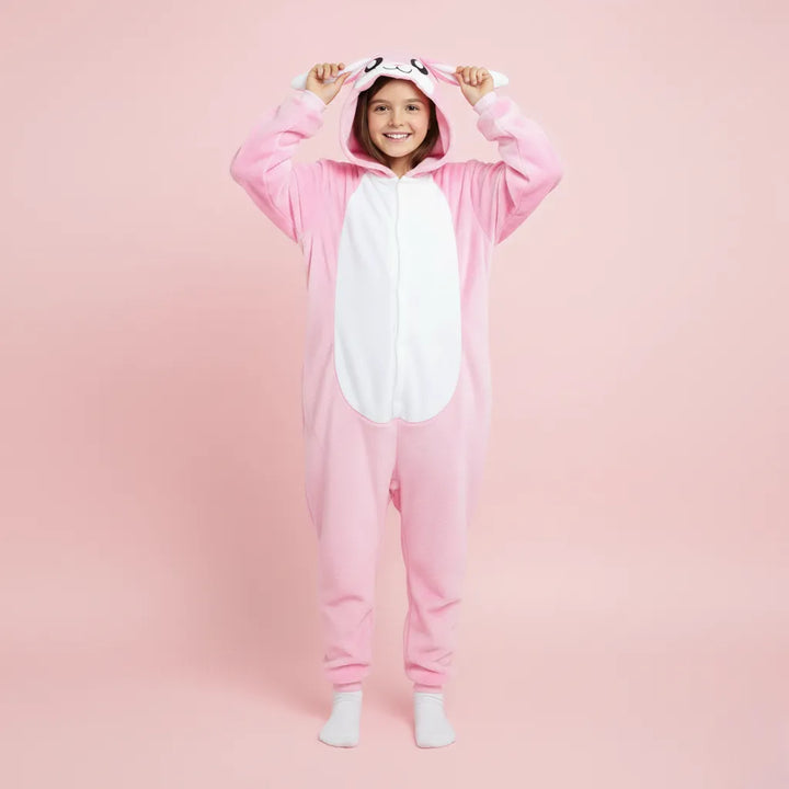 Déguisement Lapin Rose Enfant
