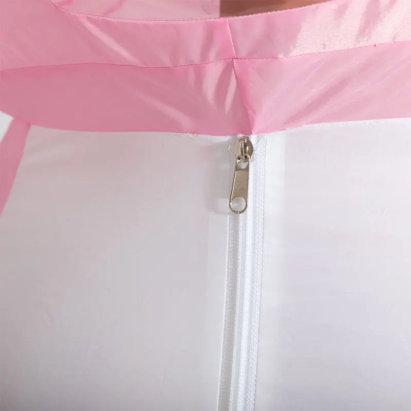 Déguisement Licorne Gonflable Rose Fermeture