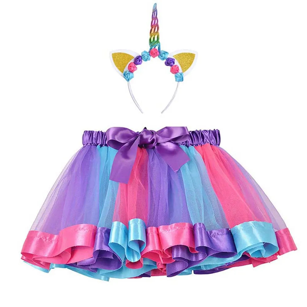 Déguisement Licorne Rose et Violet Stylé
