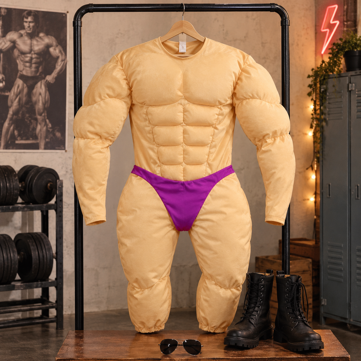 Déguisement Musclé Amusant