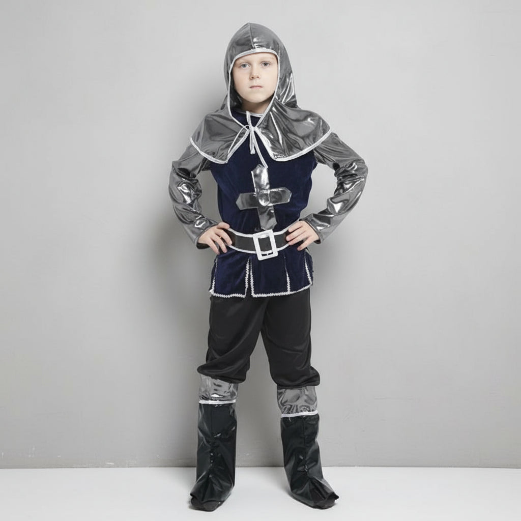 Déguisement Noir Chevalier Garçon 