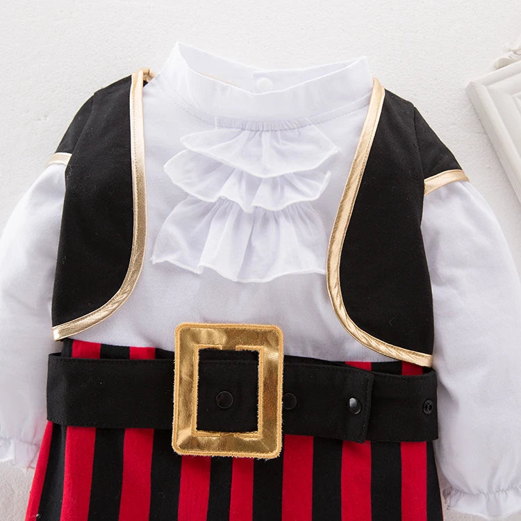 Déguisement Pirate Barboteuse Bébé Col