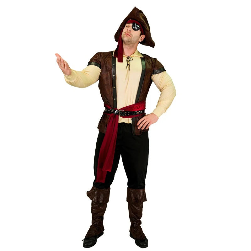 Déguisement Pirate Homme de Qualité Extensible 
