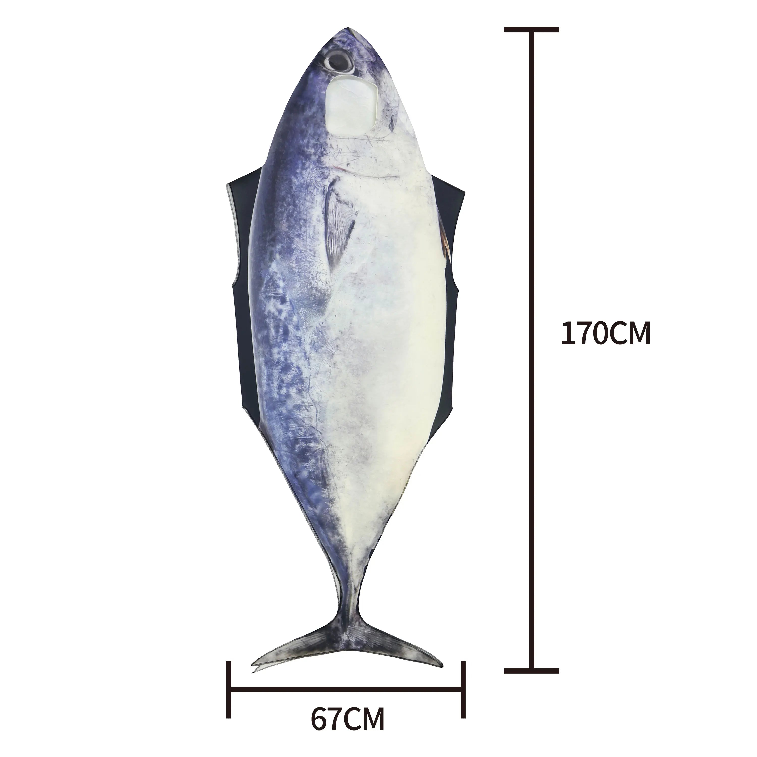 Déguisement Poisson Drôle Mesure