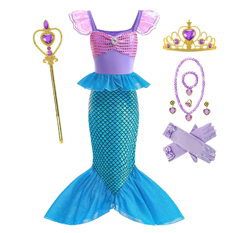 Déguisement Sirène Accessoirisé Stylé