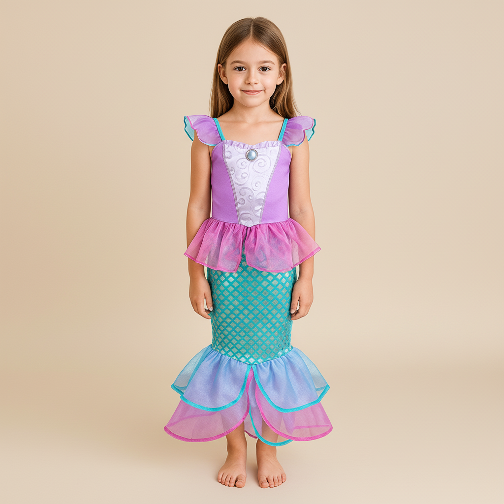 Déguisement Sirène Fillette